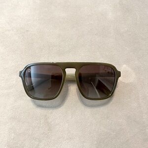 Sunglasses/Olive Green in color
